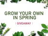Spring Giveaway and Equipment to Grow Your Own in Spring