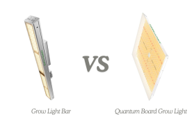 Grow Light Bar vs. Quantum Board Grow Light