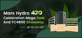 Mars Hydro 420 Celebration Mega Sale And FC4800 Giveaway