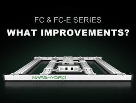 What small improvements was done on Mars Hydro FC Series and FC-E Series LED grow lights
