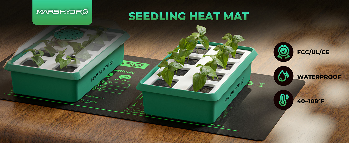 1mars hydro seedling heat mat