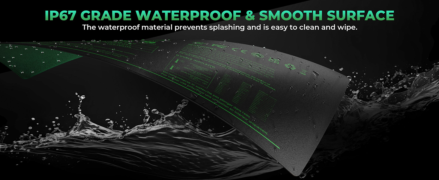 4mars hydro heat mat kits ip67 grade waterproof and smooth surface