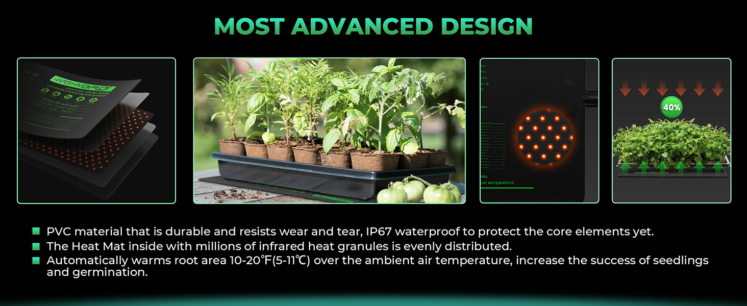 6mars hydro heat mat kits most advanced design