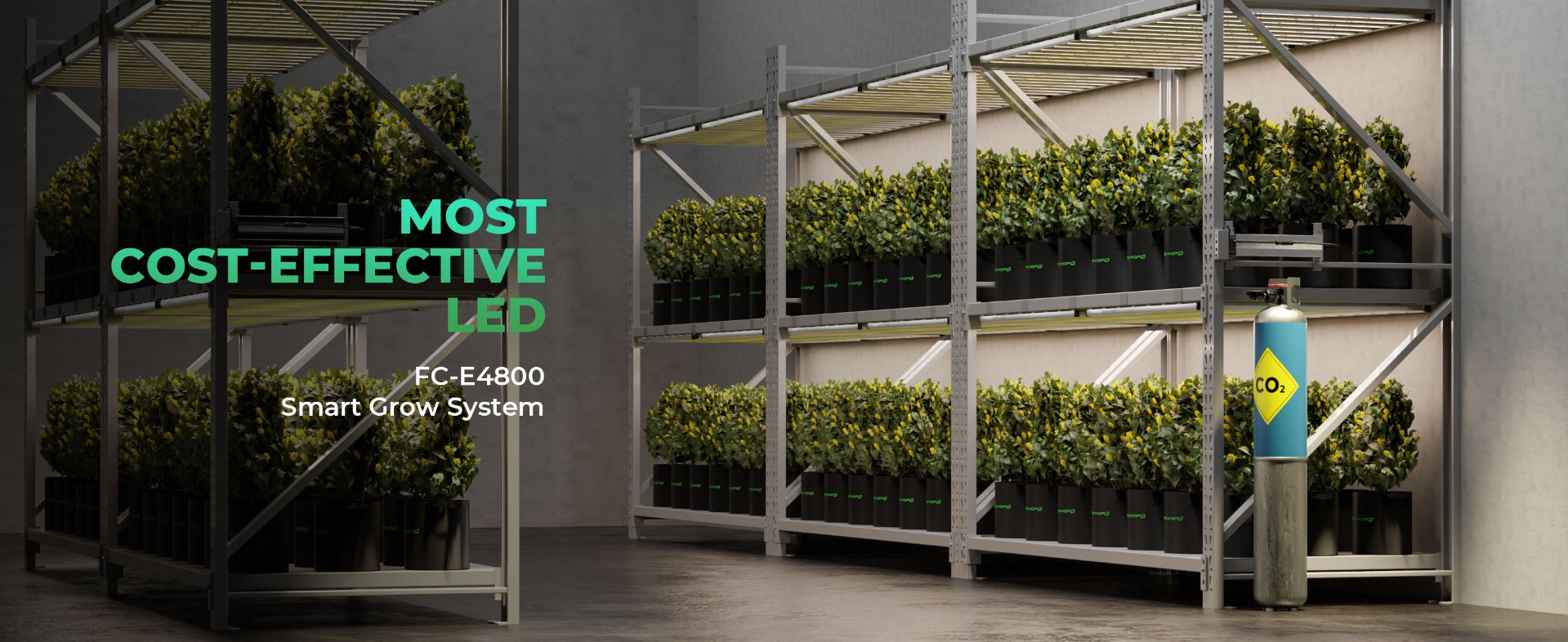 Mars Hydro FC-E4800 480w Best Commercial LED Grow Light