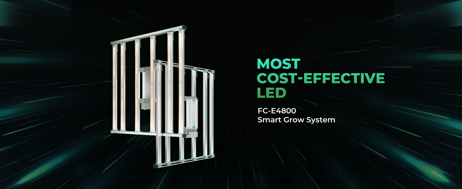 mars hydro fc-e4800 most cost-effective led grow light