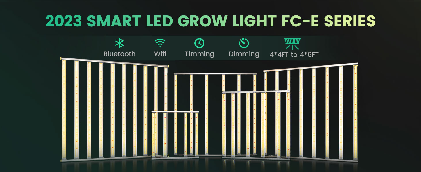 mars hydro fc-e series led smart grow tent system fully automated with app control