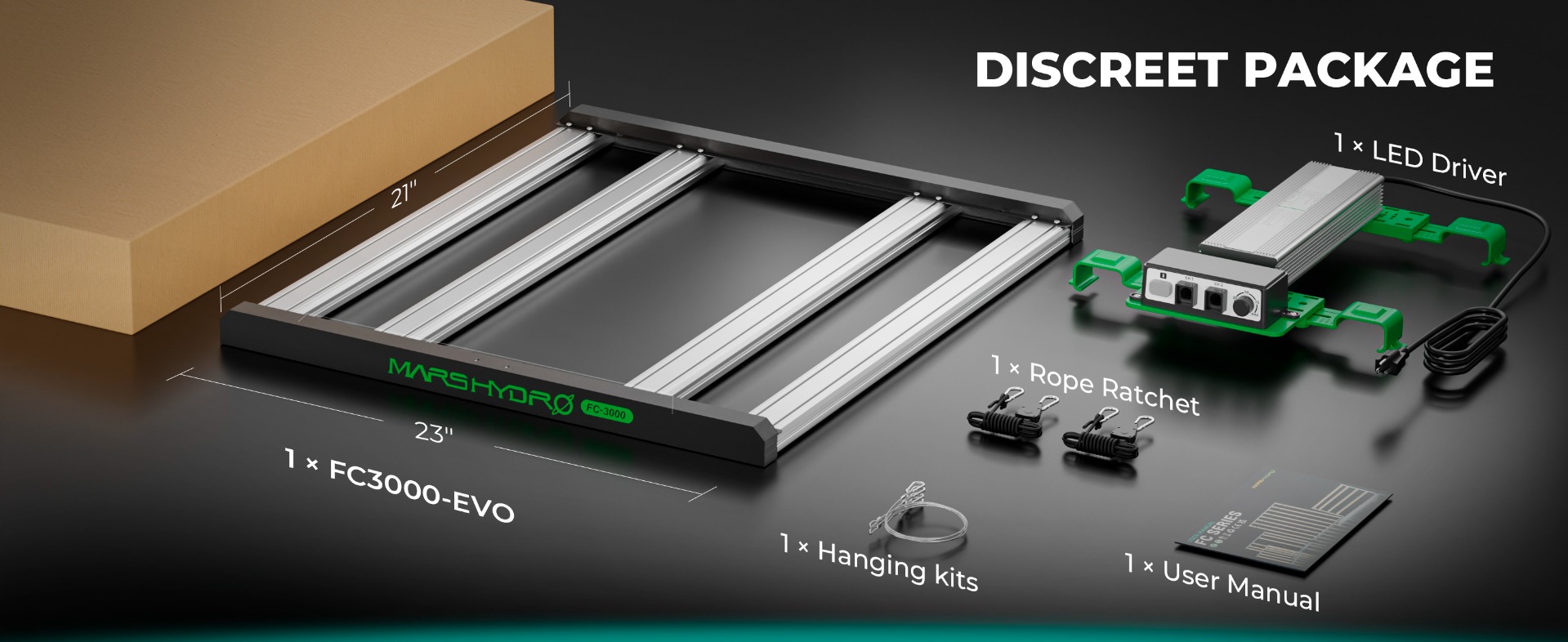 Discreet Package of FC3000
