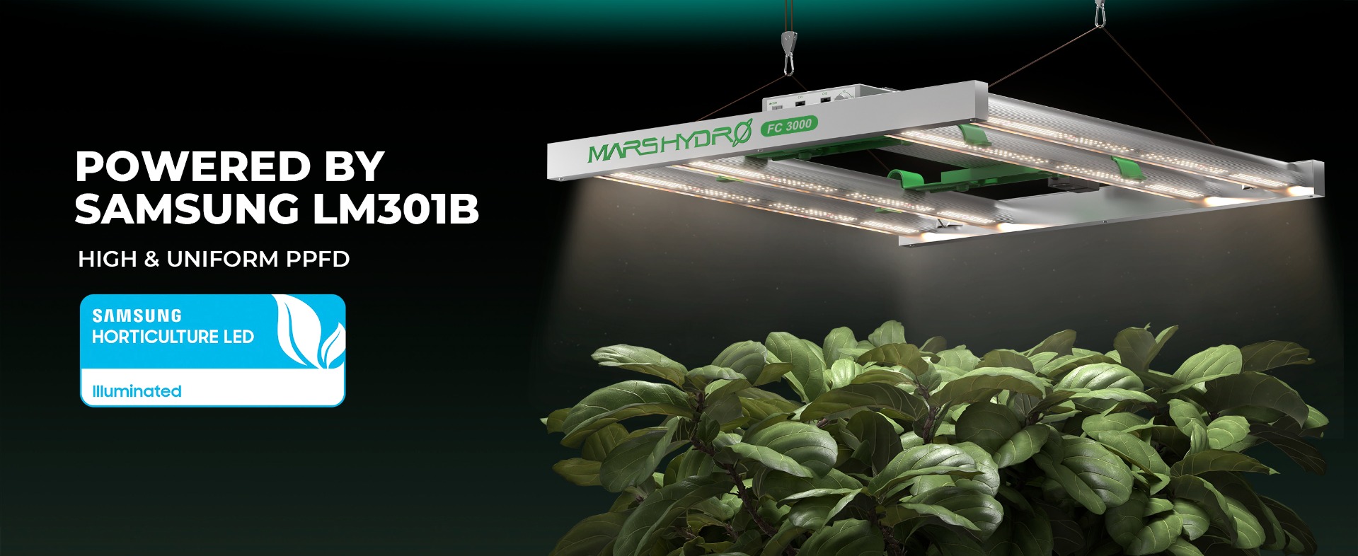 Mars Hydro Smart FC3000 Samsung LED Grow Light