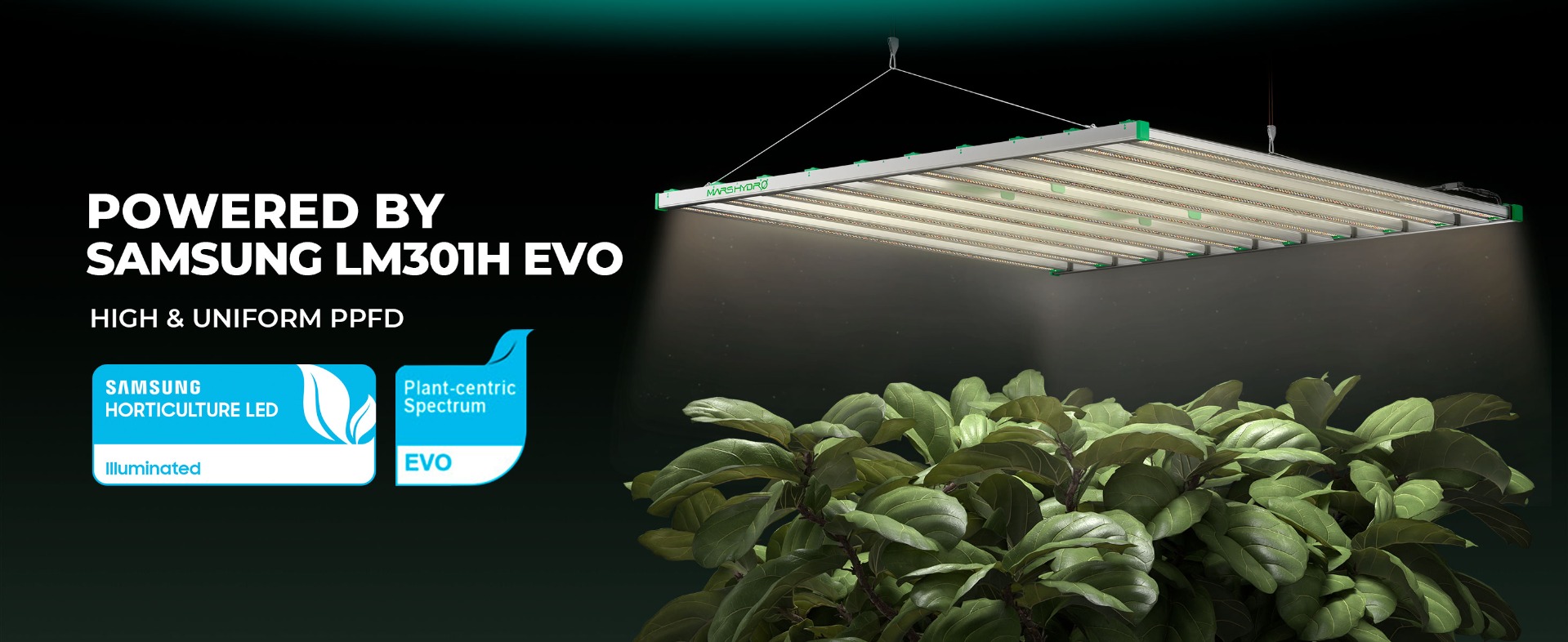 Mars Hydro Smart FC1000W Samsung LED Grow Light