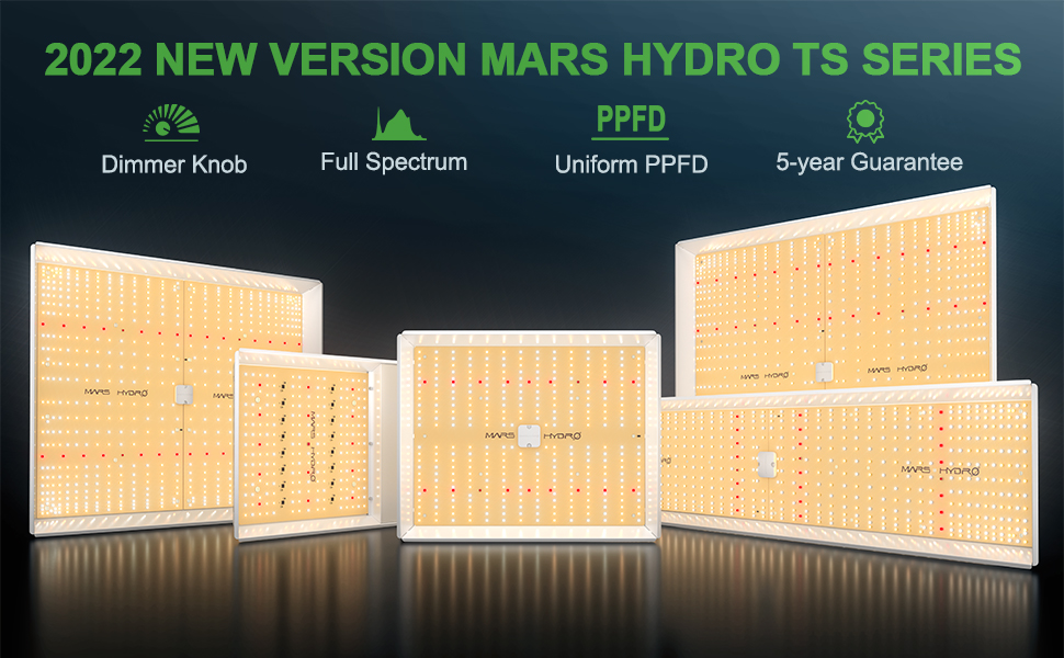 2022 New Version!! Mars Hydro TS Series LED Grow Light Optimization