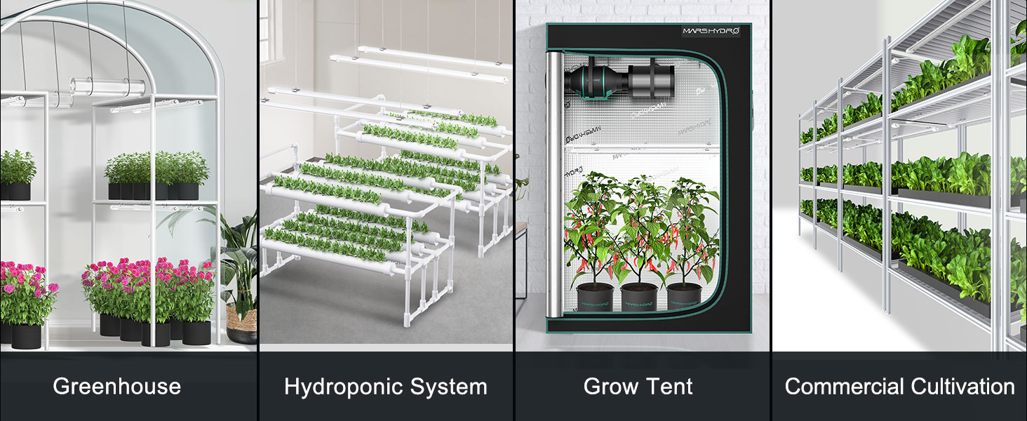 VG80 LED T5 Grow Lights For Seedling, Veg, and Cloning | Mars Hydro