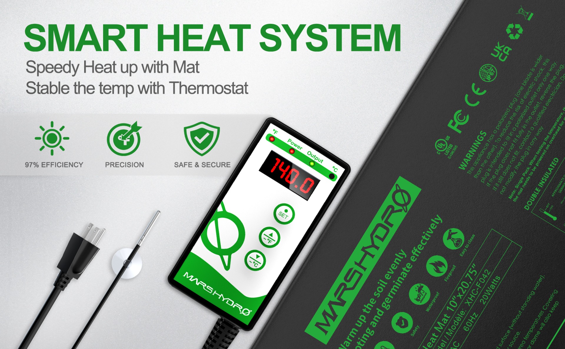 Mars Hydro Seedling Heat Mat 48