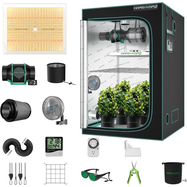 Mars Hydro Official - High-Efficiency LED Grow Lights & Tents