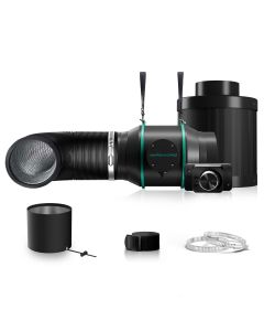 Mars Hydro 6 Inch Inline Fan And Carbon Filter Combo With Speed Controller