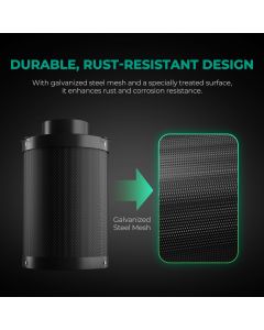 Mars Hydro Grow Tent 6inch Clip-on Auto-Oscillating Fan
