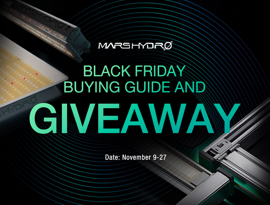 Mars Hydro LED Light Black Friday Sale: Illuminate Your Grow Space!