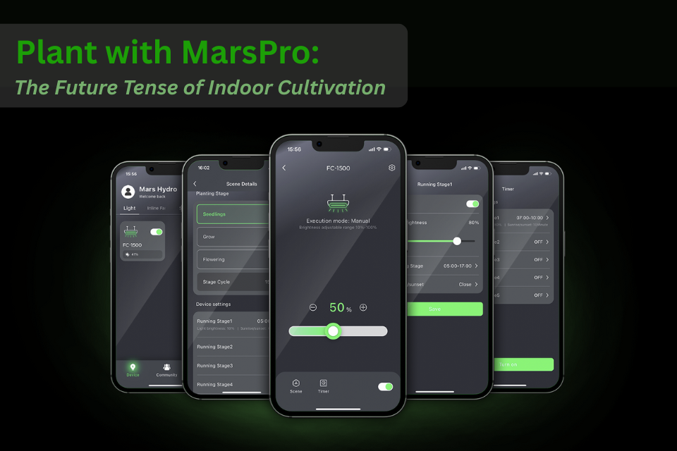 Plant with MarsPro: The Future Tense of Indoor Cultivation