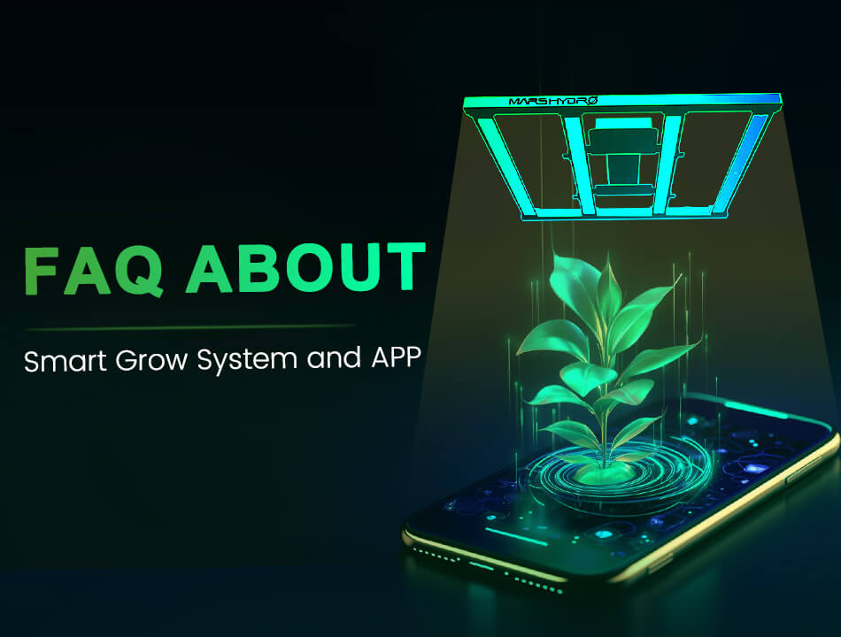 Frequently asked questions about mars hydro APP and mars hydro smart products