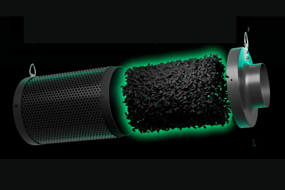 Refillable carbon filter