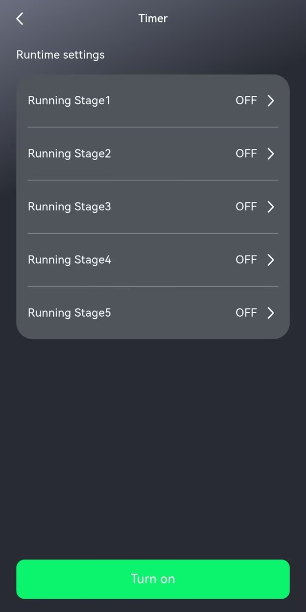 Timer mode