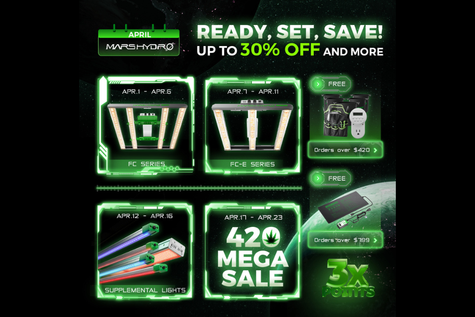 mars hydro 420 sale