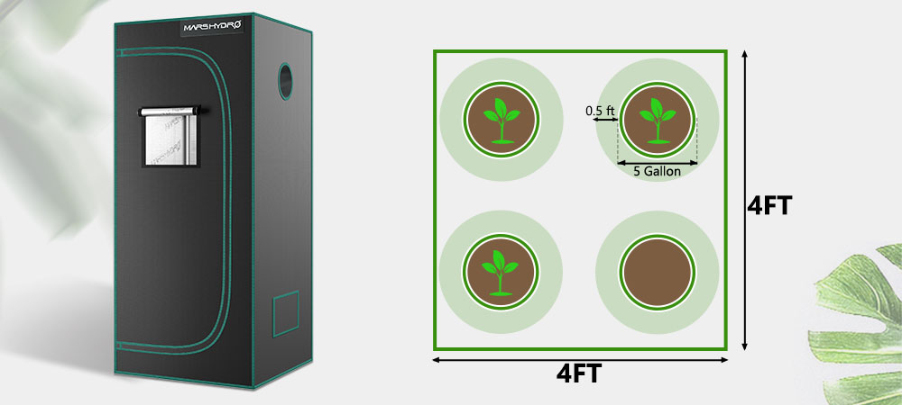 Grow Tent sizes and plant count