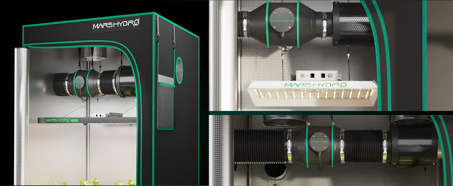 Different-installation-methods-of-Mars-Hydro-inline-fan-with-carbon-filter
