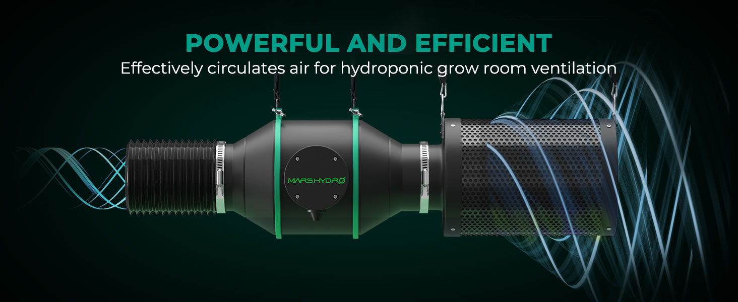 Mars Hydro 4 Inch Inline Carbon Filter