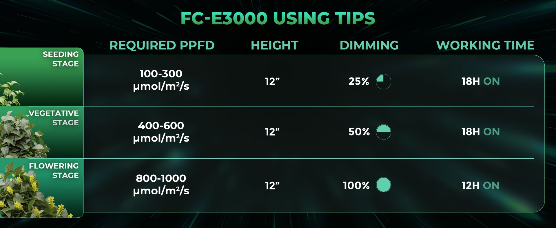 FC-E3000 using tips