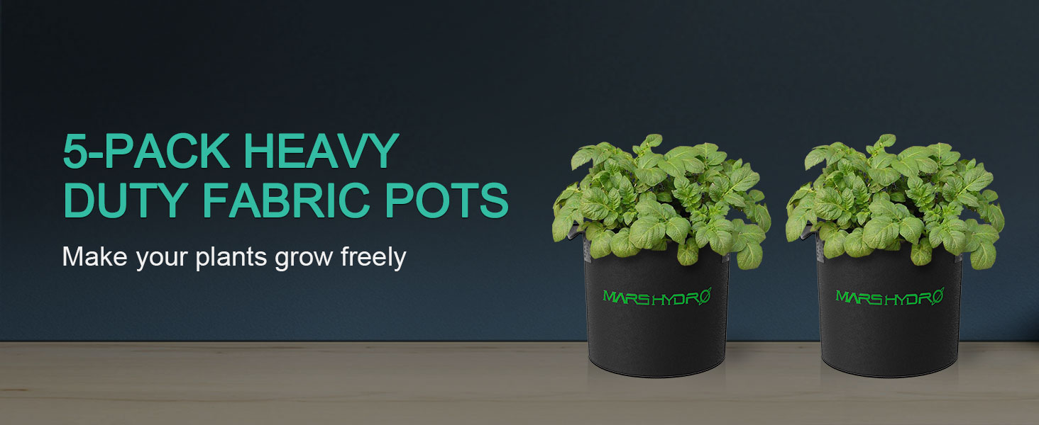 Mars Hydro 10 Gallon Grow Bags