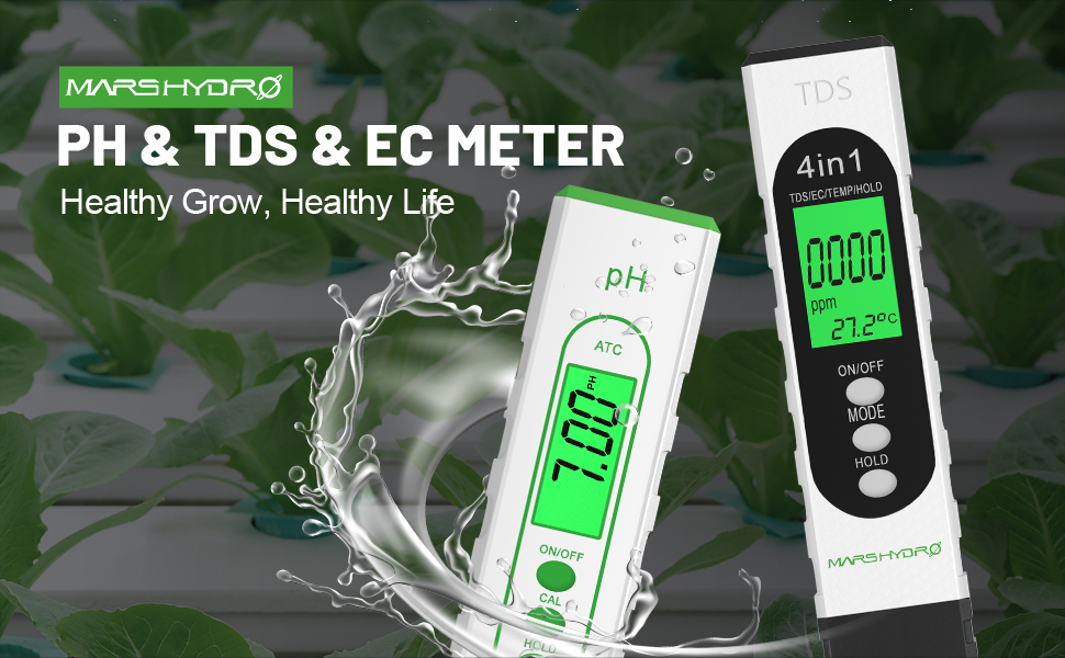 mars hydro ph tds meter combo