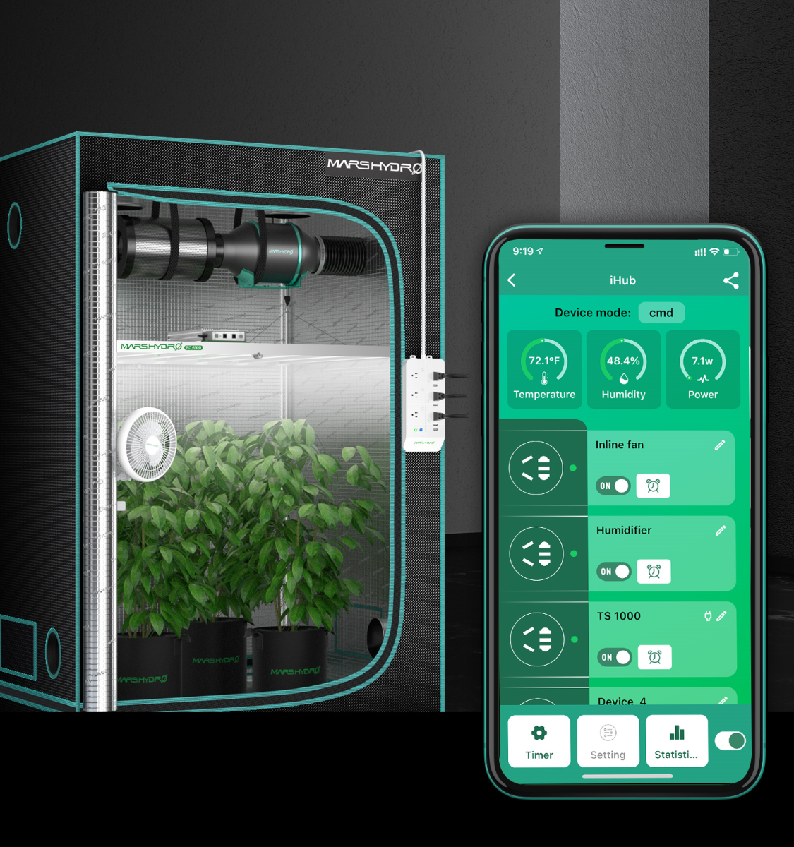 Smart Grow System | Mars Hydro