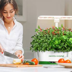 use mars hydro hydroline12 hydroponic garden kit in the kitchen to make dishes